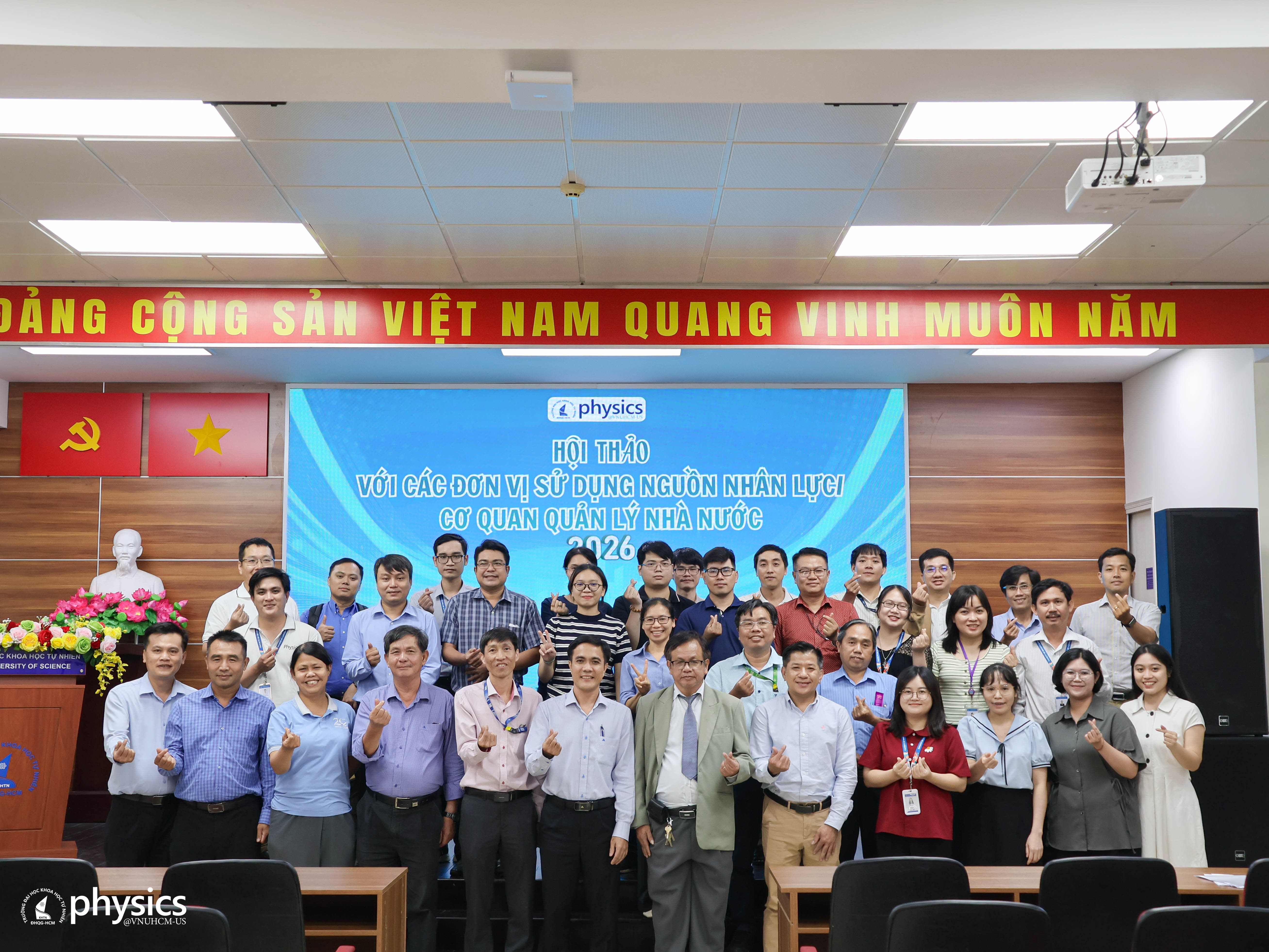 Khoa Vật lý – Vật lý kỹ thuật tăng cường kết nối với doanh nghiệp và cơ quan quản lý nhà nước tại hội thảo năm 2026