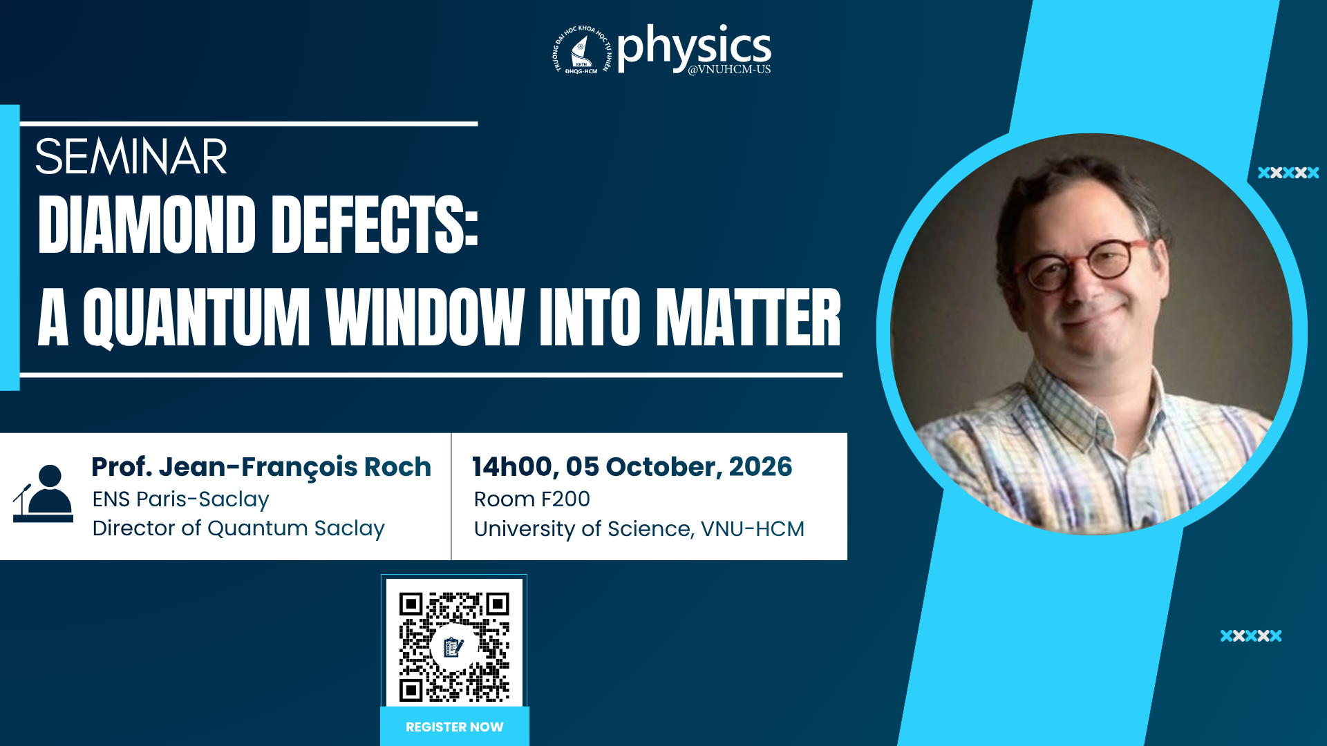 Seminar "Diamond defects: A quantum window into matter"