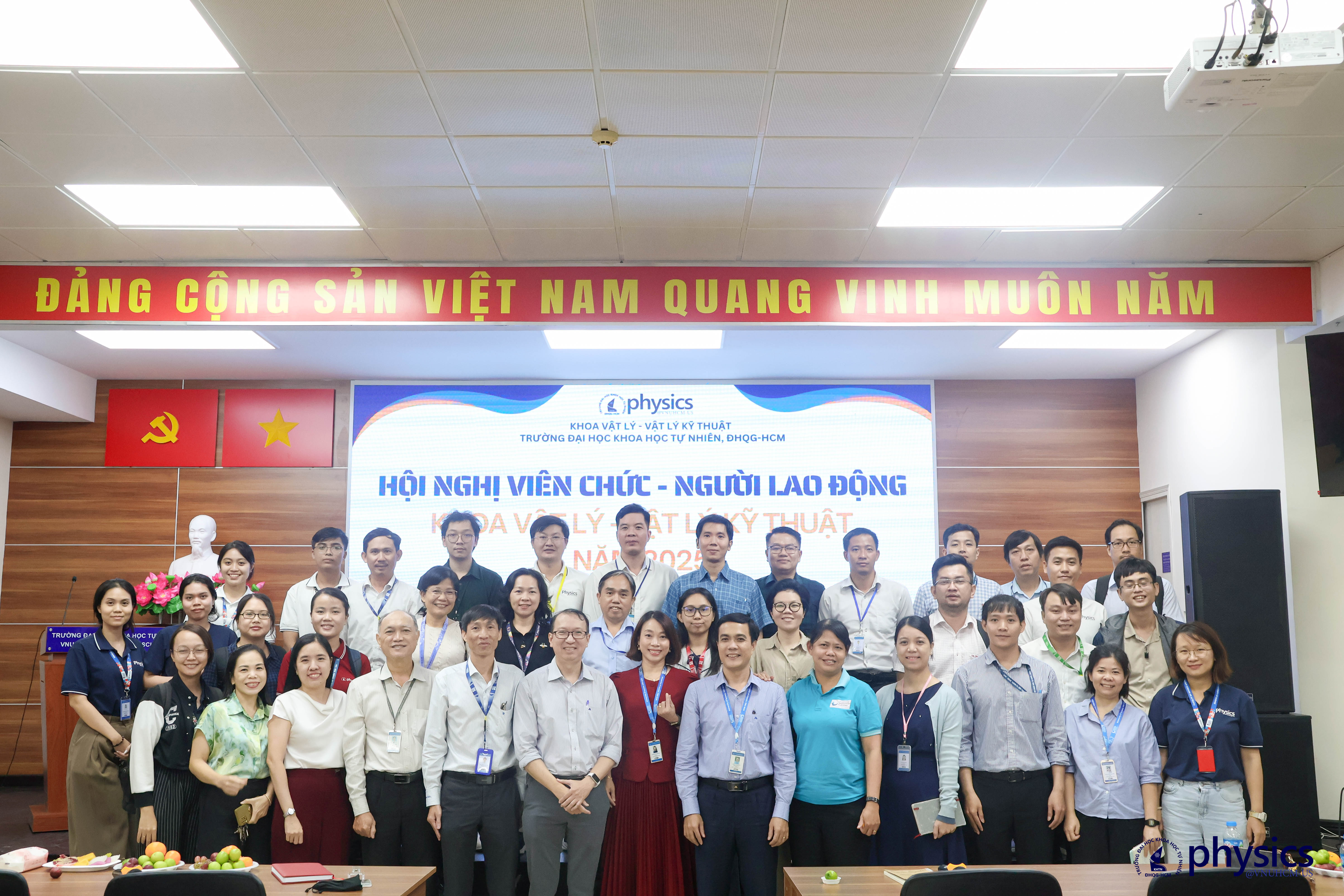 Hội nghị Viên chức – Người lao động Khoa Vật lý – Vật lý kỹ thuật năm 2025
