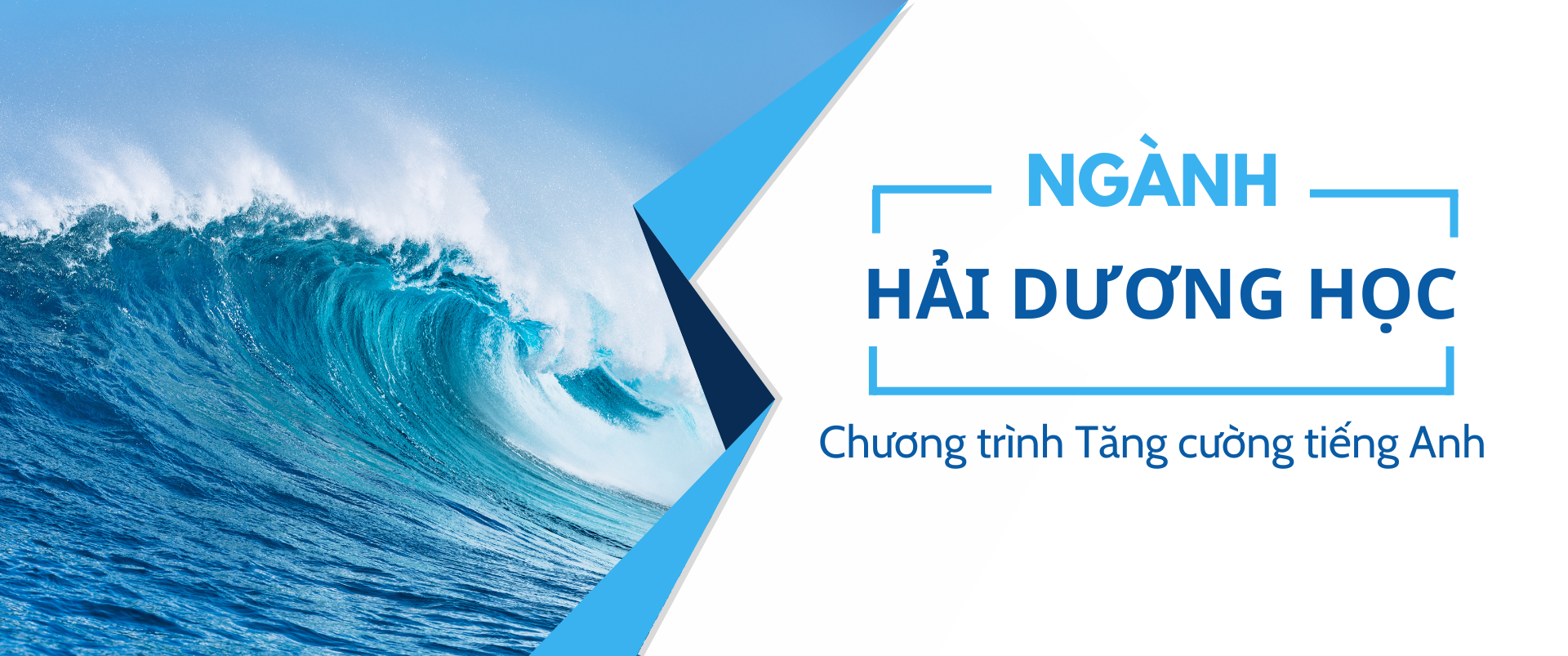 Ngành Hải dương học - Chương trình tăng cường tiếng Anh