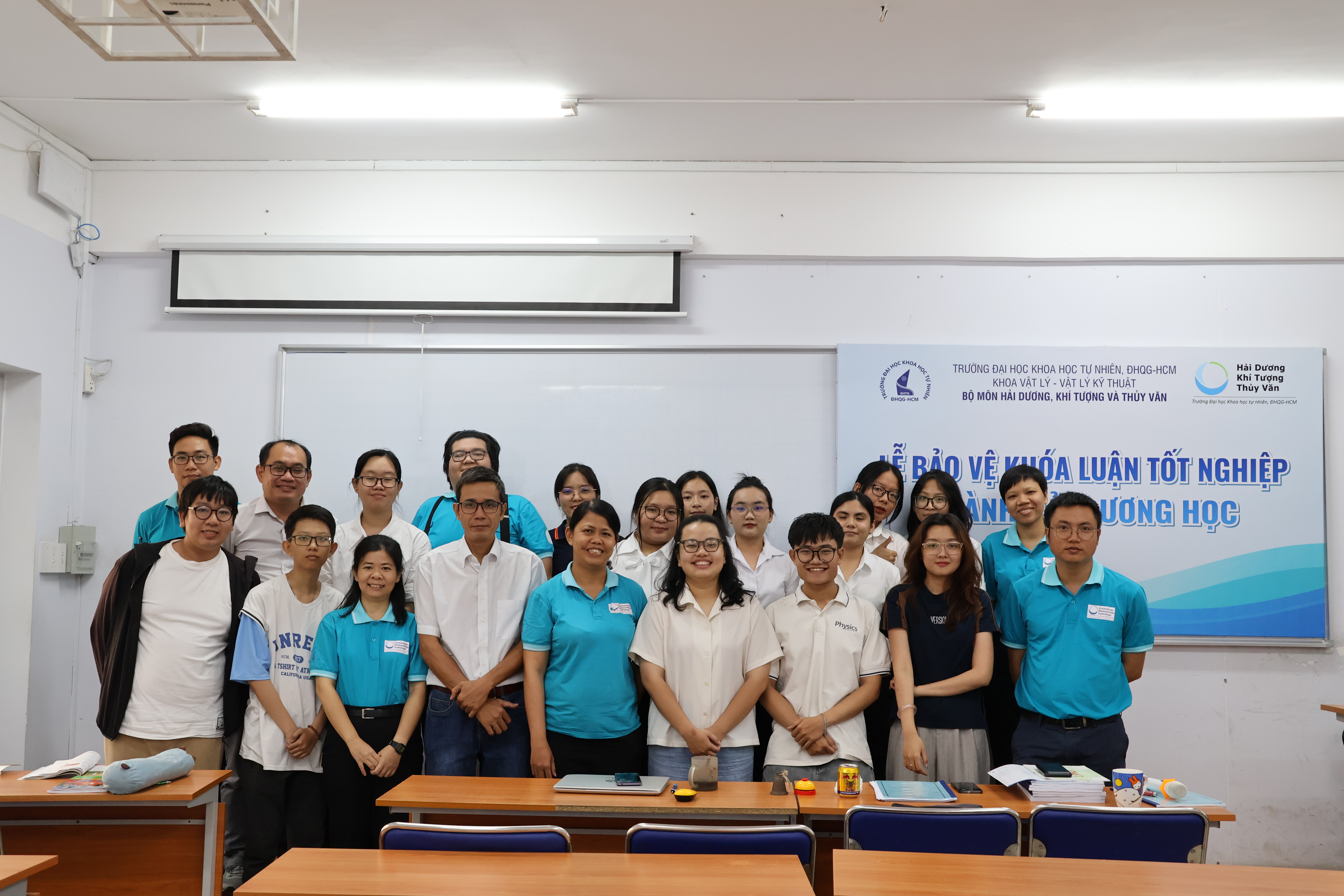 BẢO VỆ KHÓA LUẬN TỐT NGHIỆP NGÀNH HẢI DƯƠNG HỌC – KHÓA 2021