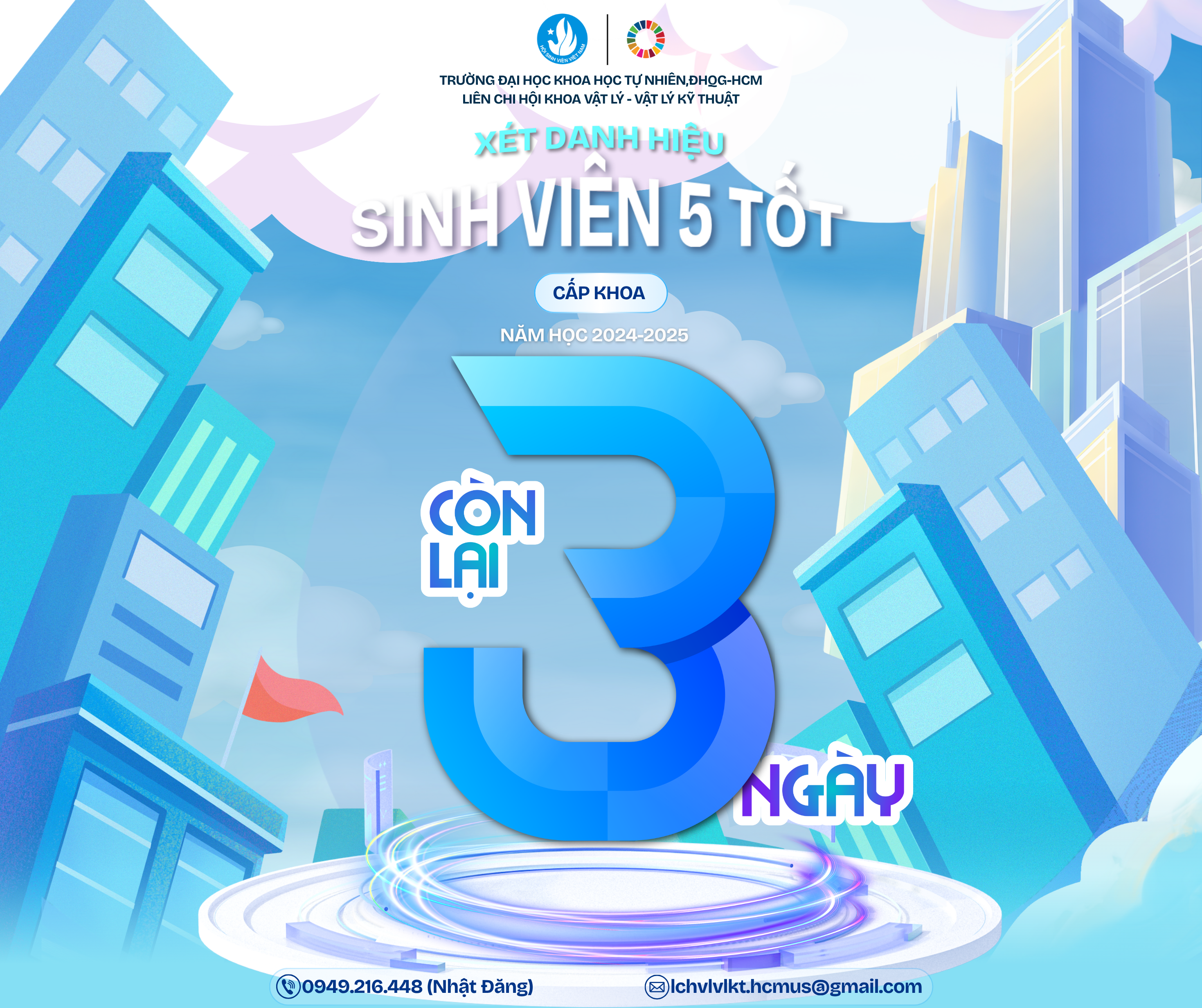 [HTTT] Hành trình tỏa sáng – xét danh hiệu “Sinh viên 5 Tốt” cấp khoa năm học 2024–2025