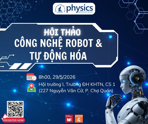 Hội thảo Công nghệ robot và Tự động hóa 2026