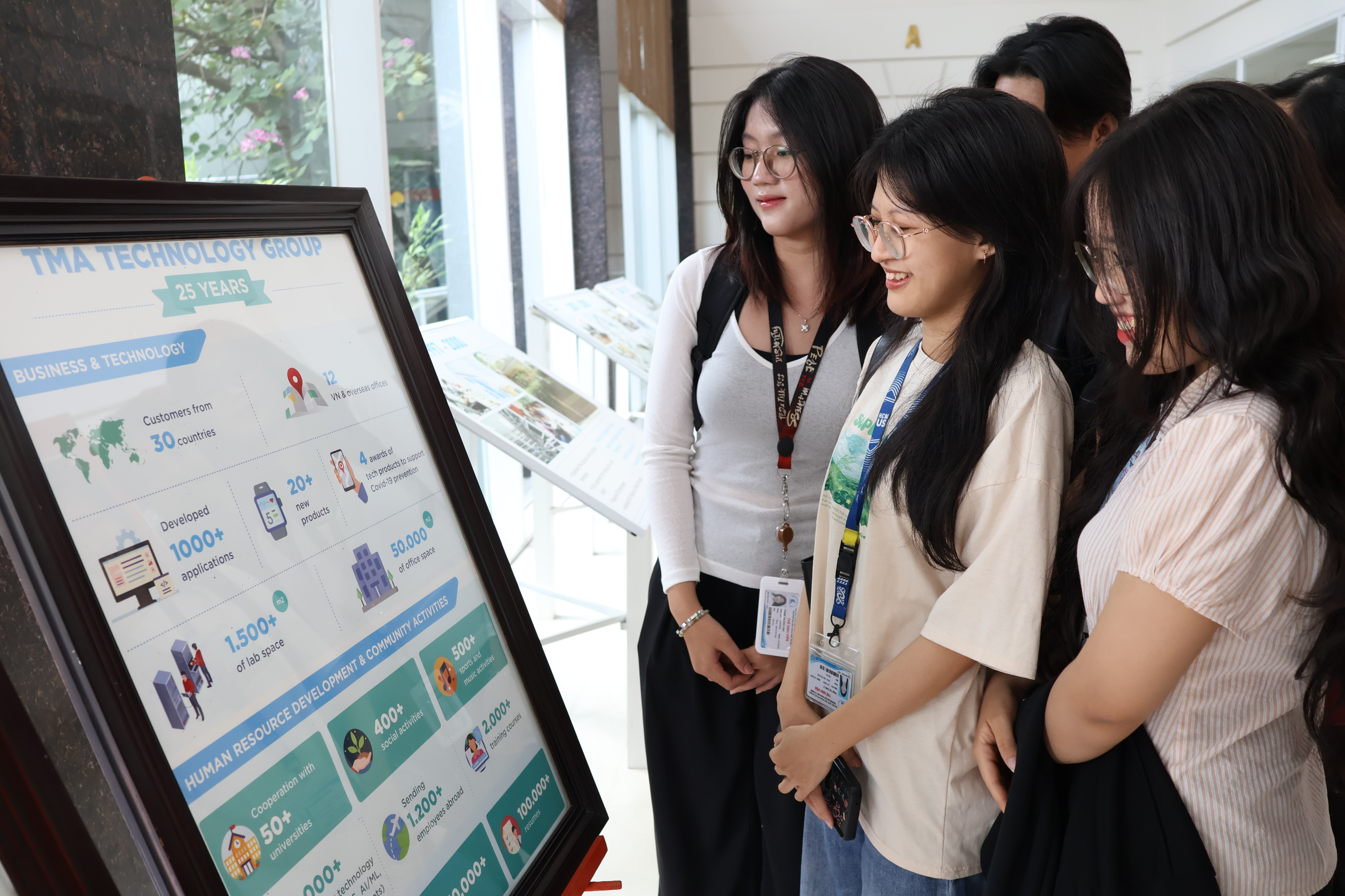 Sinh viên khoa Vật lý – Vật lý kỹ thuật trải nghiệm thực tế tại TMA Solutions