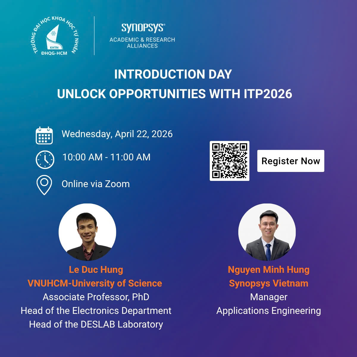 Introduction Day – ITP 2026: Khởi động chương trình đào tạo vi mạch hàng đầu mùa hè