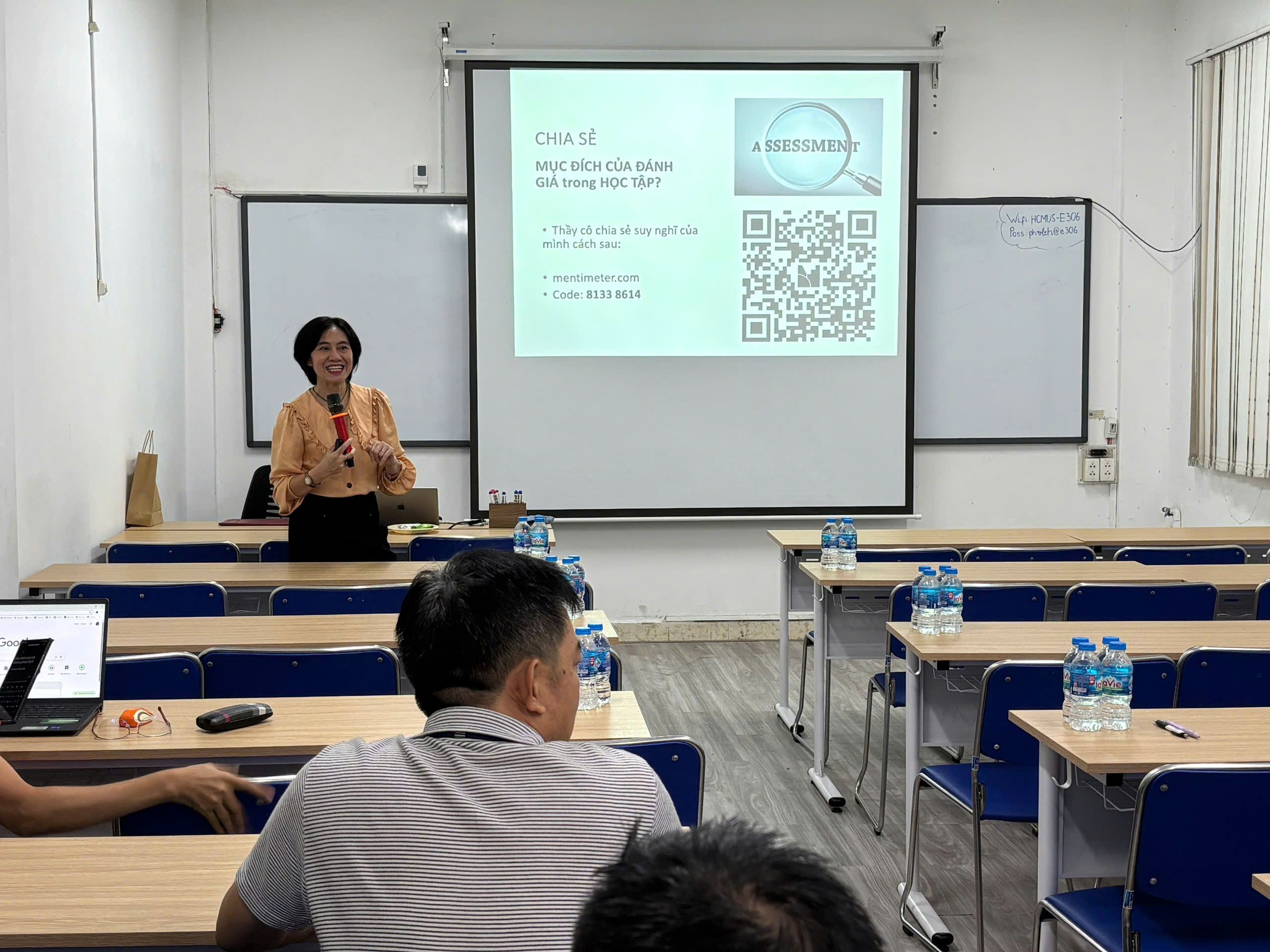 Tập huấn phương pháp kiểm tra trong đánh giá giảng dạy