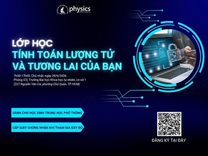 Đăng ký tham gia lớp học: Tính toán lượng tử và tương lai của bạn