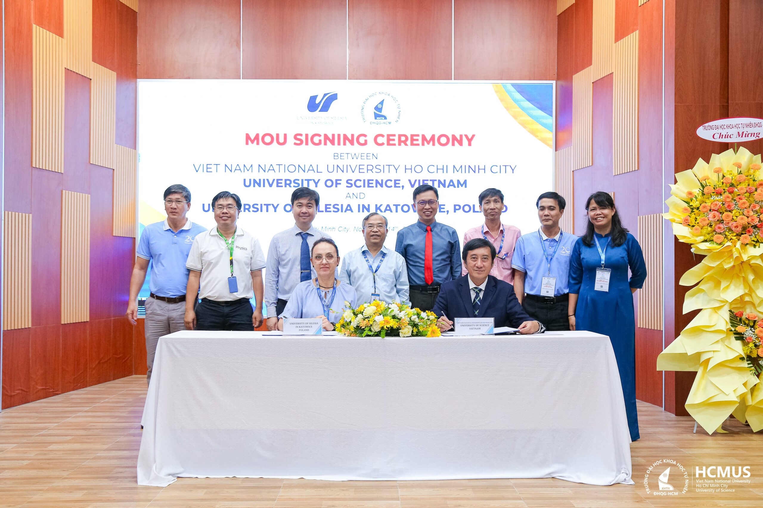 Ký kết hợp tác giữa Trường Đại học Khoa học tự nhiên, ĐHQG-HCM và Trường Đại học Silesia, Ba Lan trong lĩnh vực Hải dương, Khí tượng và Thủy văn