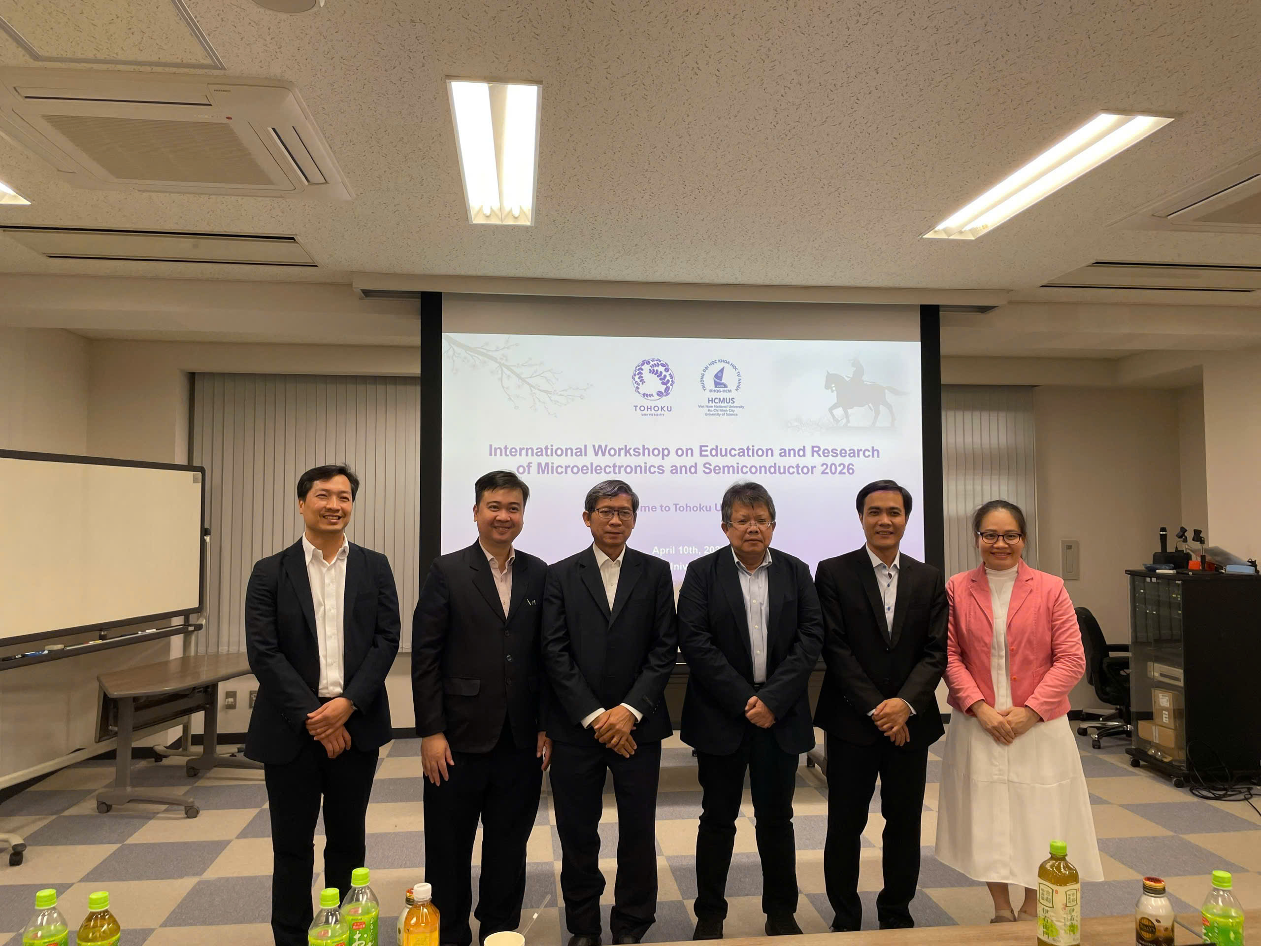 Tiếp cận các trung tâm công nghệ tiên tiến, hàng đầu thế giới và hợp tác trong đào tạo, nghiên cứu về MEMS, công nghệ bán dẫn, điện tử ứng dụng với Đại học Tohoku, Nhật Bản