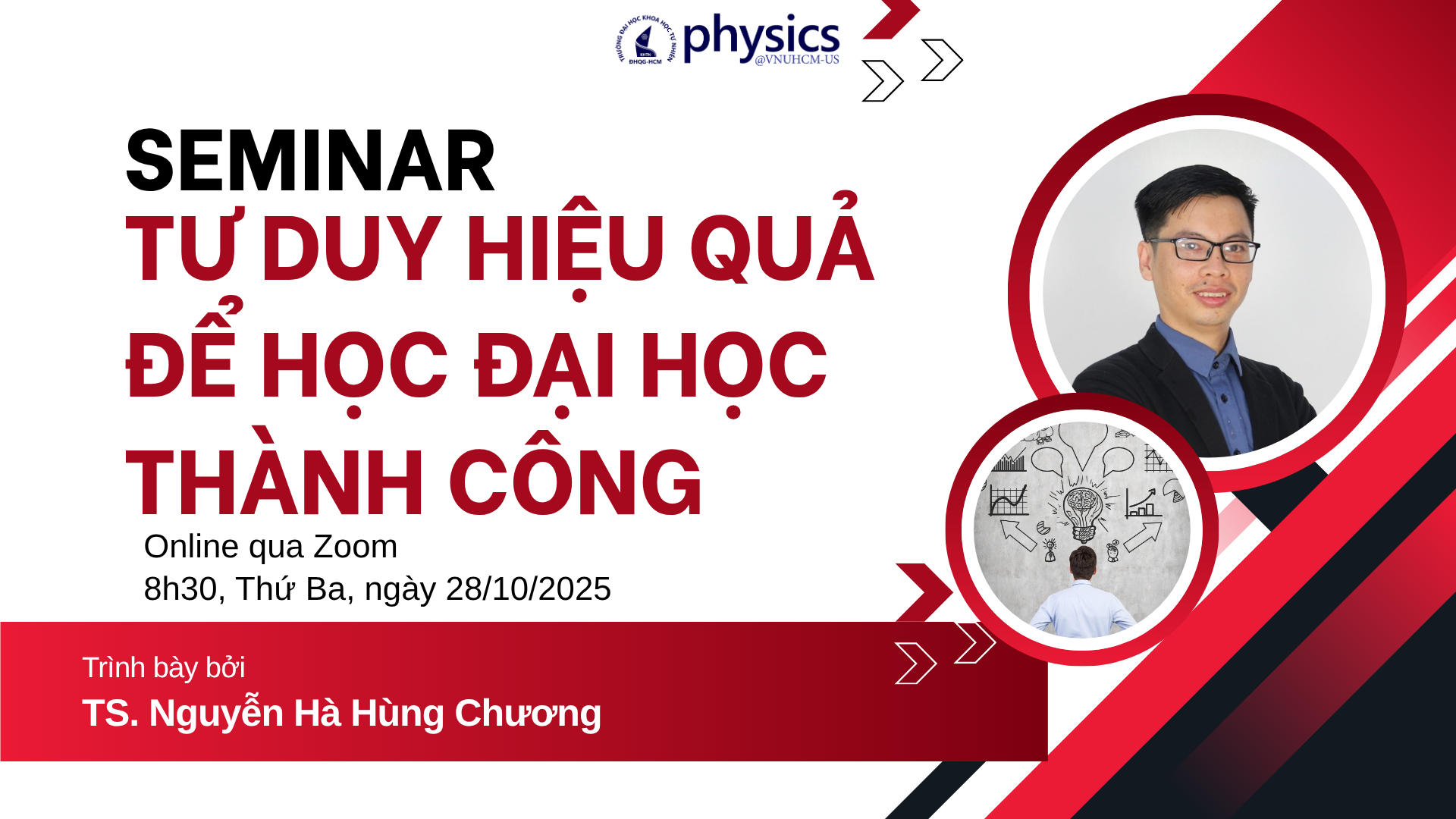 Seminar “Tư duy hiệu quả để học đại học thành công”