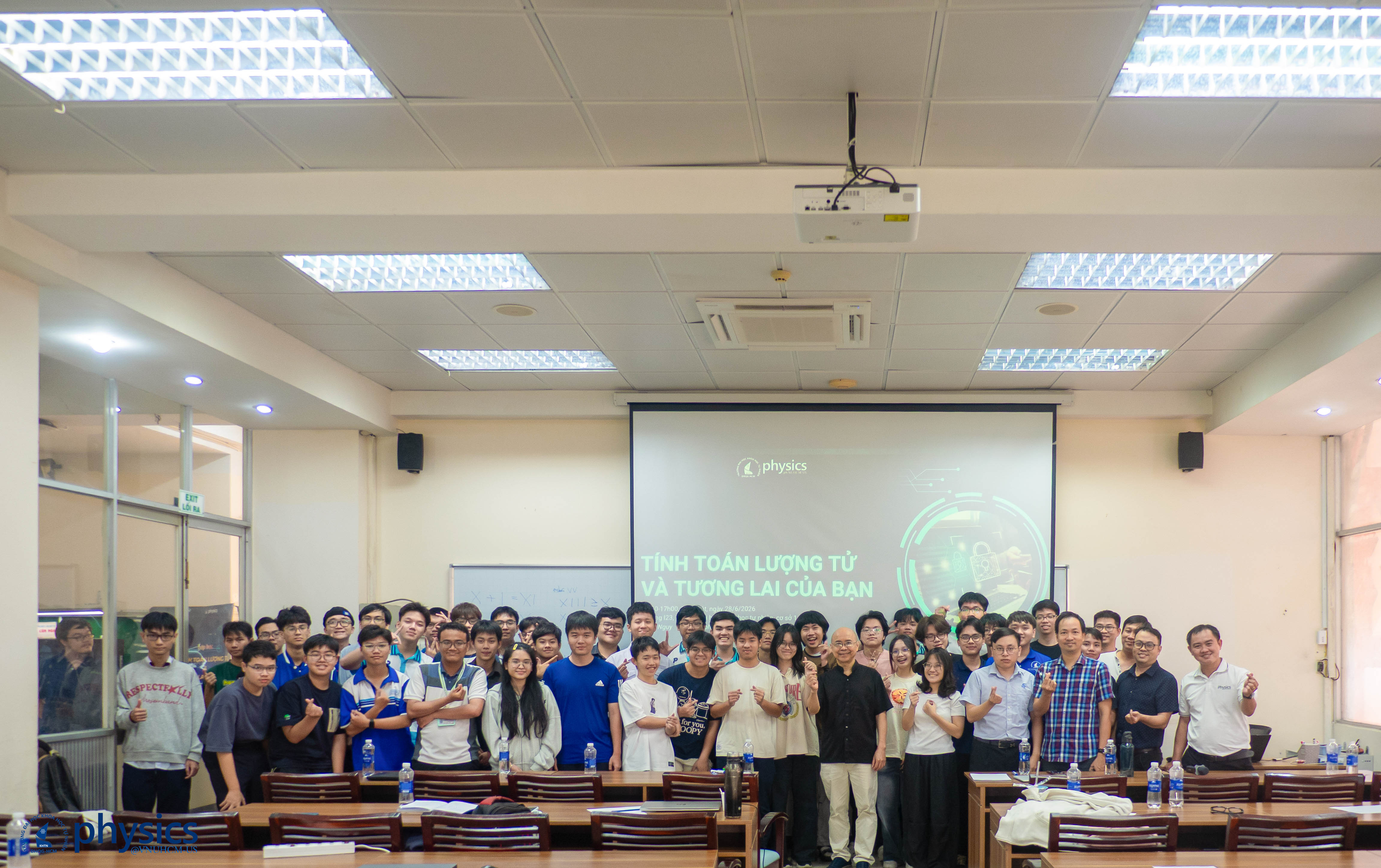 Khép lại thành công lớp học “Tính toán lượng tử” 2026 – lan tỏa đam mê khoa học và công nghệ tương lai