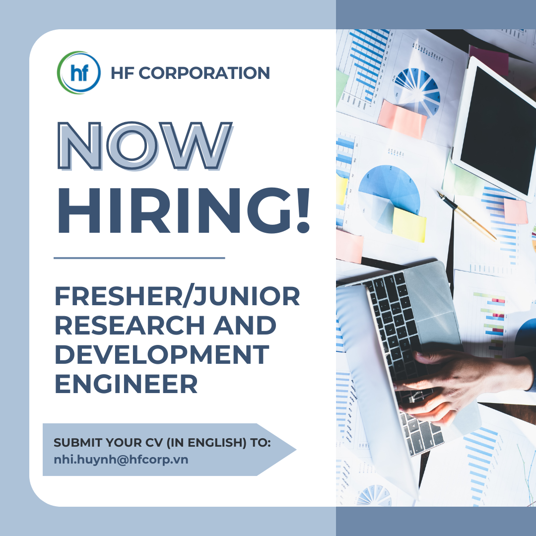 FRESHER/JUNIOR RESEARCH AND DEVELOPMENT ENGINEER [HỖ TRỢ TRUYỀN THÔNG]